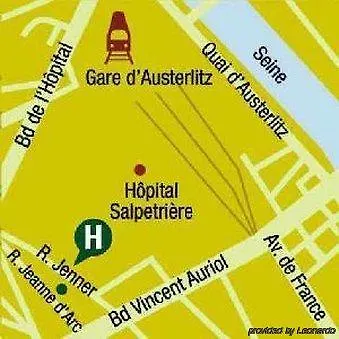 Lutece Port Royal Hotell Paris